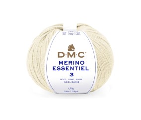 Pelote de laine Merino Essentiel 3 - DMC - Certifié Oeko-Tex