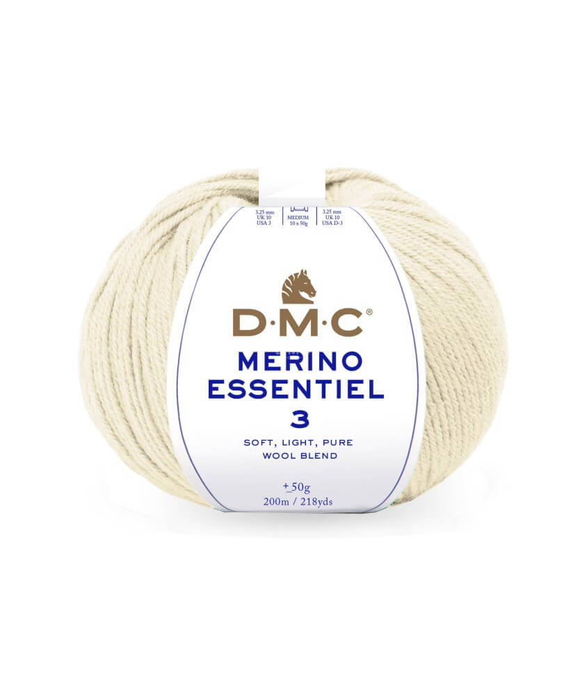 Pelote de laine Merino Essentiel 3 - DMC - Certifié Oeko-Tex