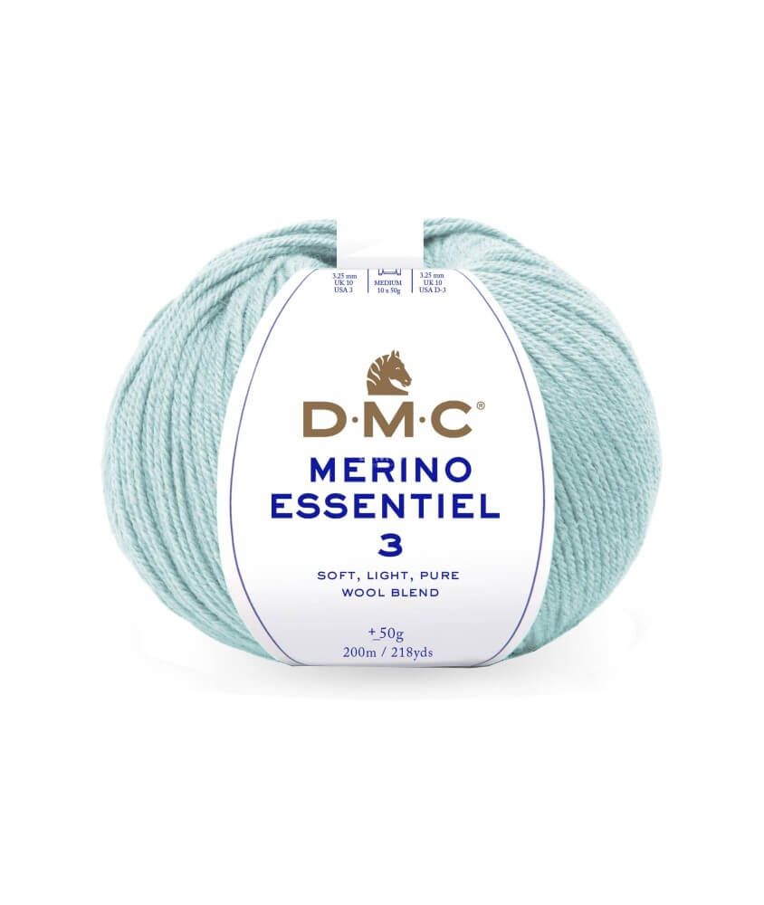 Pelote de laine Merino Essentiel 3 - DMC - Certifié Oeko-Tex Pelote de laine Merino Essentiel 3 - DMC - Certifié Oeko-Tex