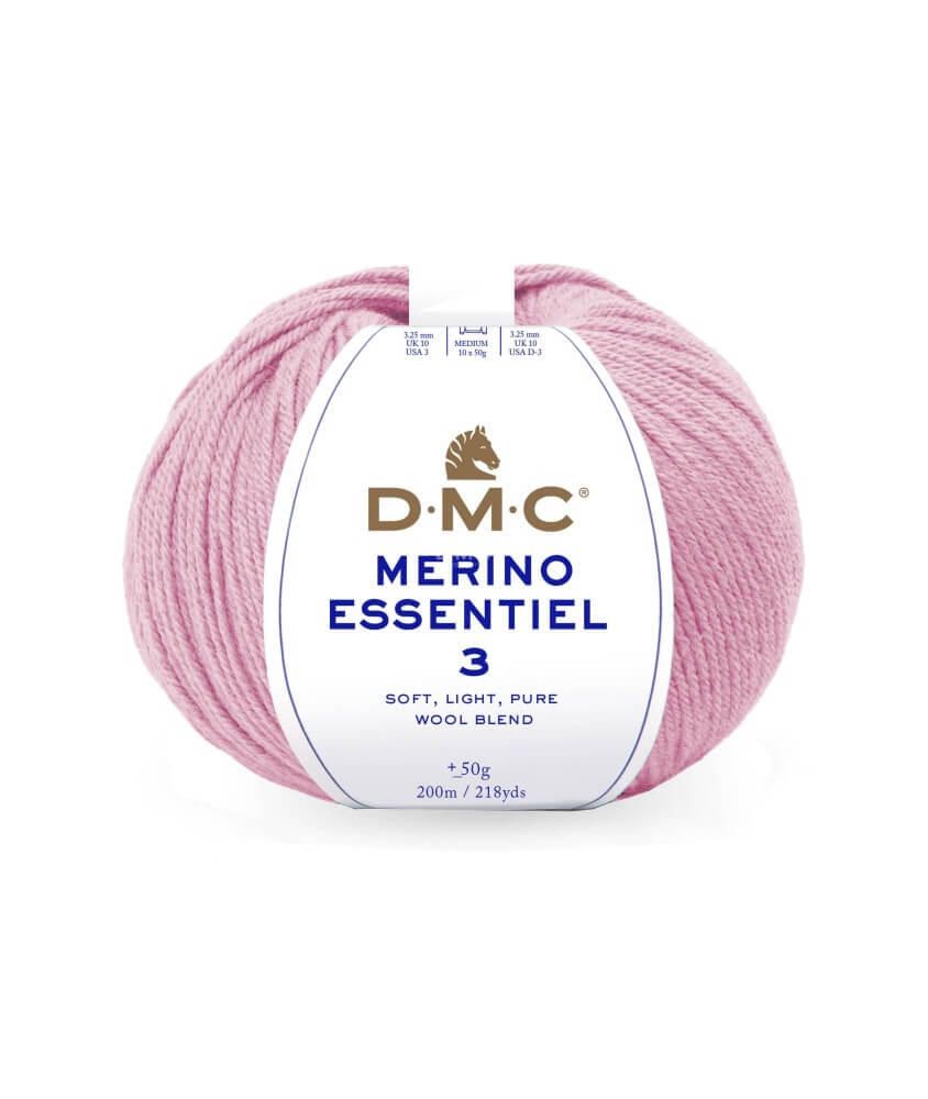 Pelote de laine Merino Essentiel 3 - DMC - Certifié Oeko-Tex Pelote de laine Merino Essentiel 3 - DMC - Certifié Oeko-Tex