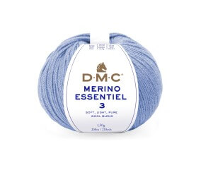 Pelote de laine Merino Essentiel 3 - DMC - Certifié Oeko-Tex