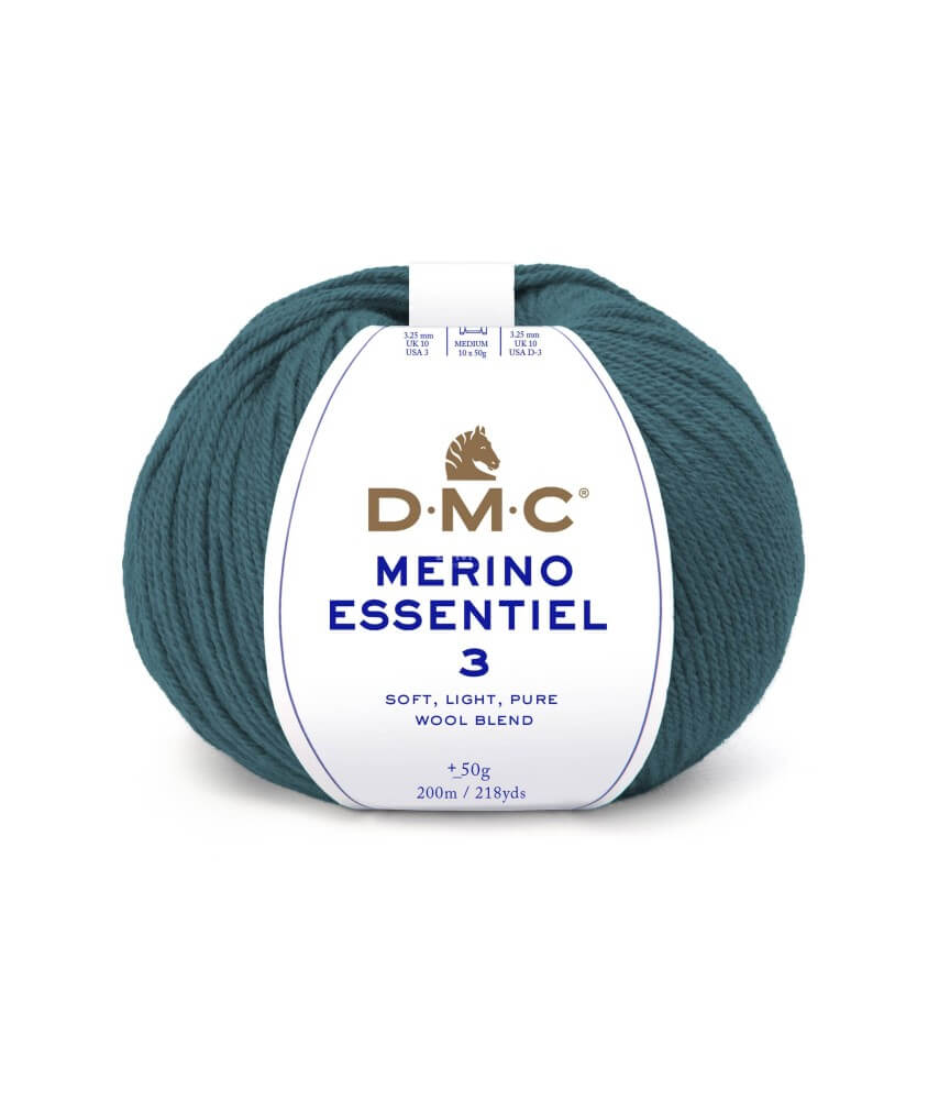 Pelote de laine Merino Essentiel 3 - DMC - Certifié Oeko-Tex Pelote de laine Merino Essentiel 3 - DMC - Certifié Oeko-Tex