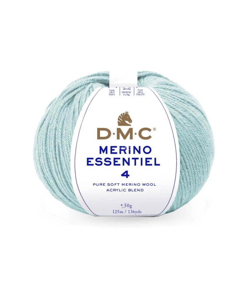 Pelote de laine Merino Essentiel 4 - DMC - Certifié Oeko-Tex Pelote de laine Merino Essentiel 4 - DMC - Certifié Oeko-Tex