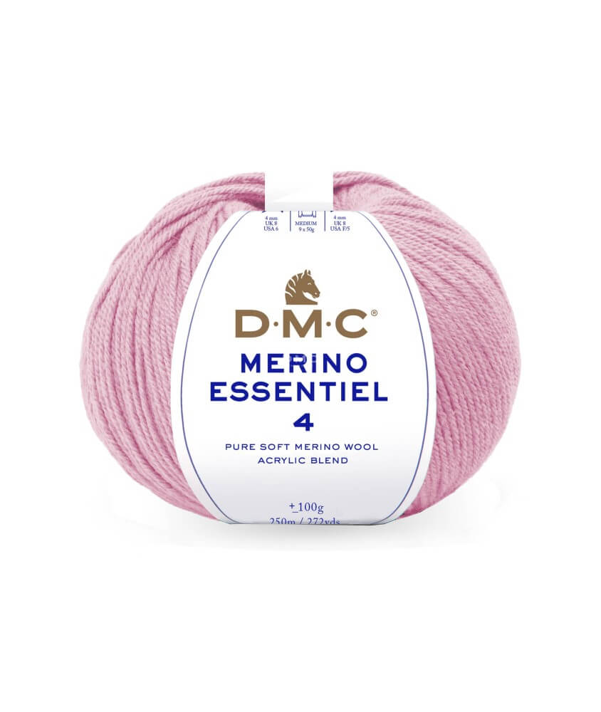 Pelote de laine Merino Essentiel 4 - DMC - Certifié Oeko-Tex Pelote de laine Merino Essentiel 4 - DMC - Certifié Oeko-Tex
