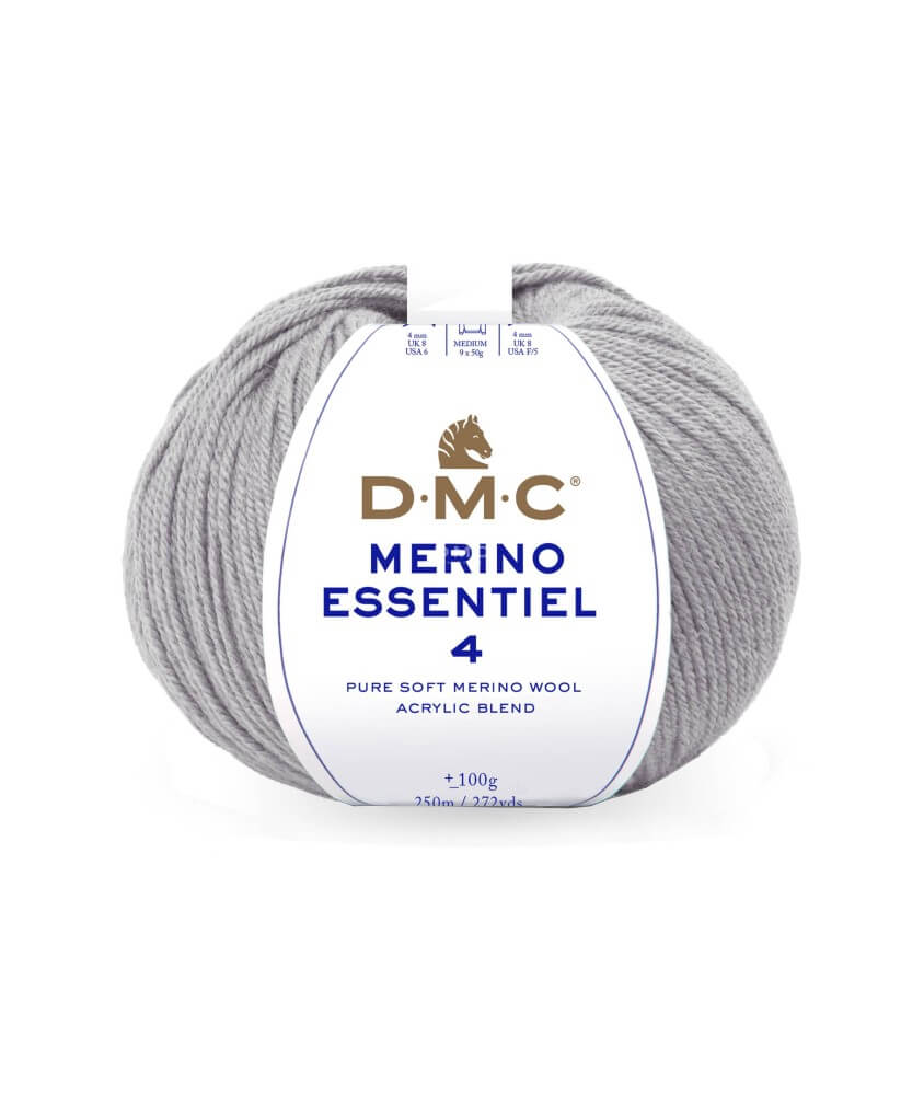 Pelote de laine Merino Essentiel 4 - DMC - Certifié Oeko-Tex