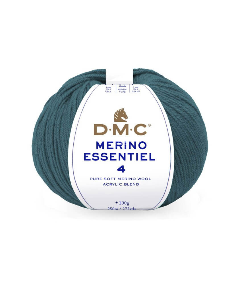 Pelote de laine Merino Essentiel 4 - DMC - Certifié Oeko-Tex Pelote de laine Merino Essentiel 4 - DMC - Certifié Oeko-Tex