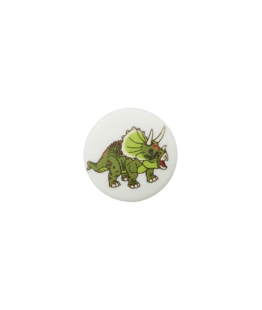 Boutons Dinosaure polyester à queue 15mm X3 - Prym Boutons Dinosaure polyester à queue 15mm X3 - Prym