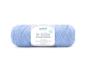 Pelote de coton Recyclé RE-COTTON macramé 100Gr - Grundl