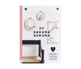 Livre de broderie N°178 - Sakura Sakura - Rico Design