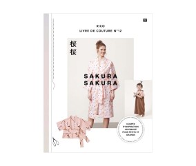 Livre de couture N°12 - Sakura Sakura - Rico Design