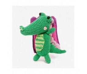 Happy Cotton BOOK 10 A la plage - Dmc sperenza tricot crochet enfant peluche crocodile