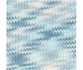 Fil à tricoter CREATIVE COTTON PRINT ARAN - Rico Design