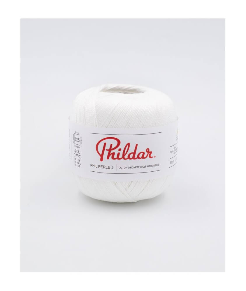 Cotons à Crocheter PHIL PERLE 5 - Phildar Cotons à Crocheter PHIL PERLE 5 - Phildar