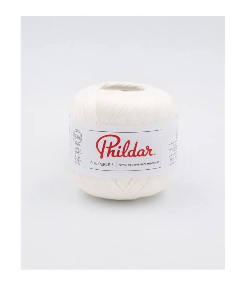 Cotons à Crocheter PHIL PERLE 5 - Phildar Cotons à Crocheter PHIL PERLE 5 - Phildar
