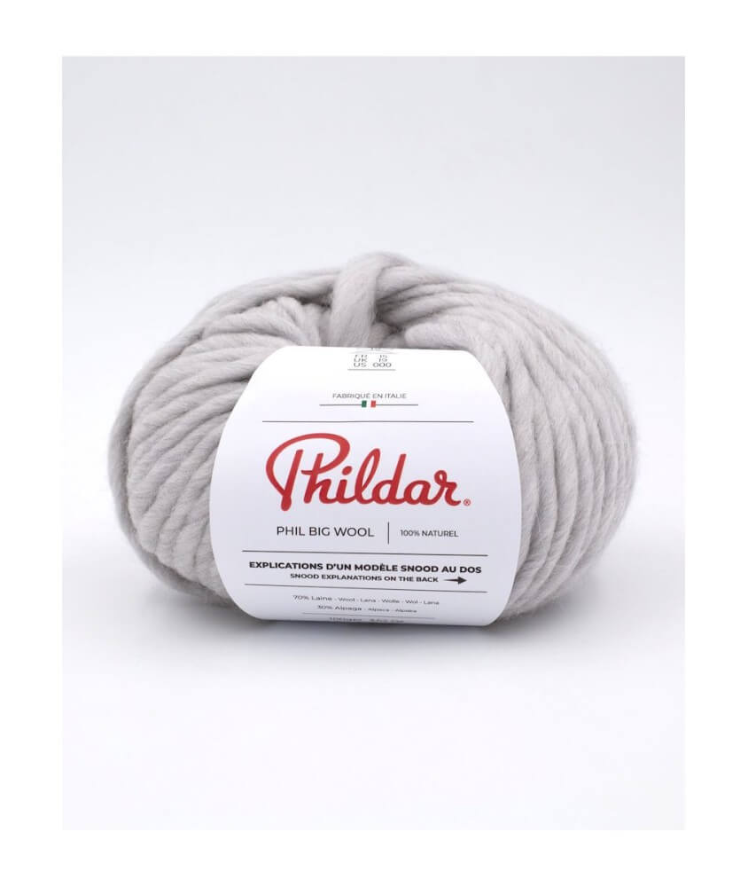 Pelote de laine et alpaga à tricoter PHIL BIG WOOL - Phildar