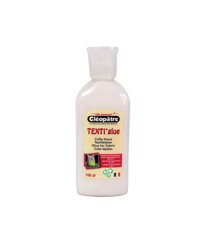 Colle tissus Texti'glue 100 gr Cléopâtre