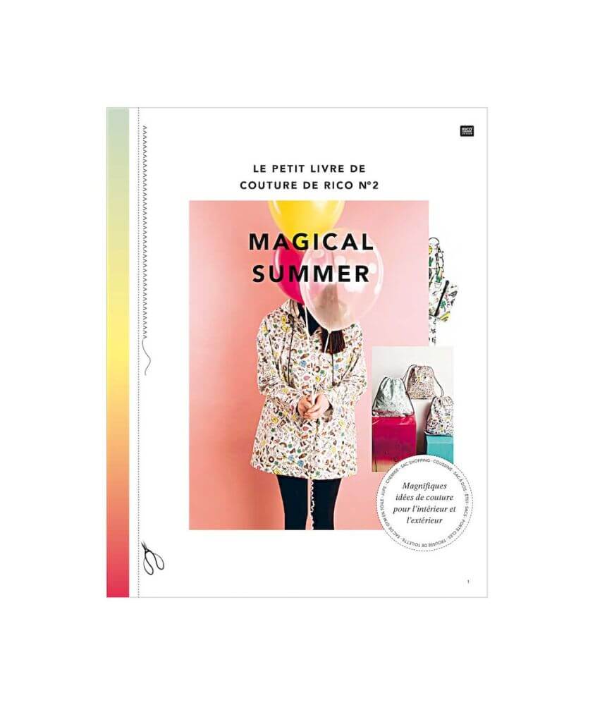 Livre de couture N°2 - Magical Summer - Rico Design Livre de couture N°2 - Magical Summer - Rico Design