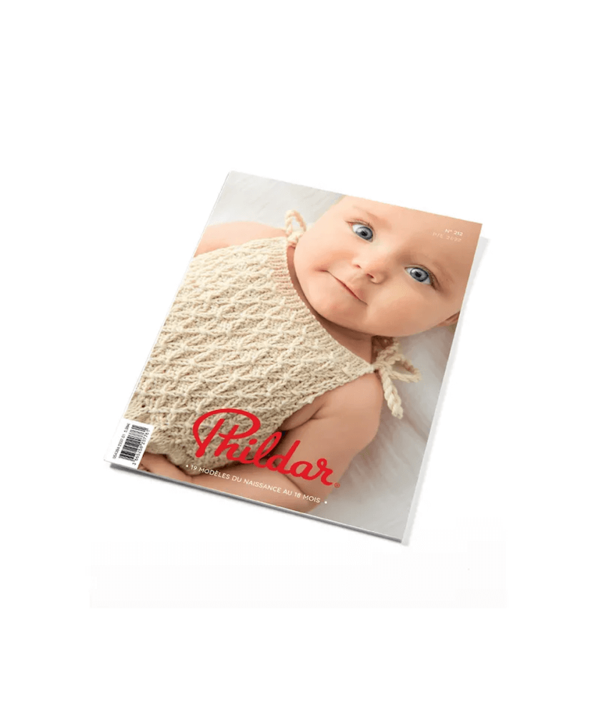 Catalogue Layette - Phildar - Printemps/Ete 2022 - N°212