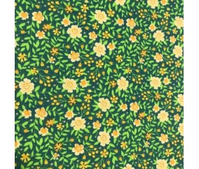 Tissu coton petites fleurs