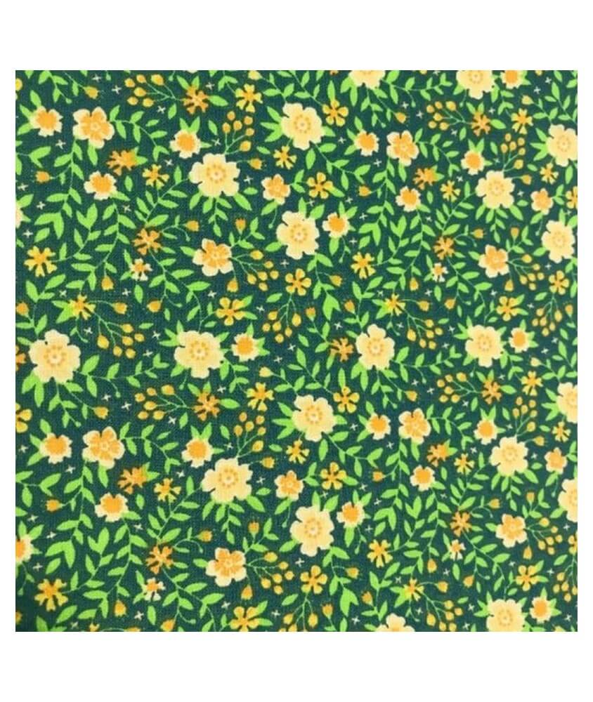 Tissu coton petites fleurs - motif et coloris