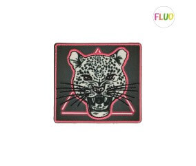 Ecussons thermocollant Grand Animaux Fluo 6,5 x 6 cm - Mediac