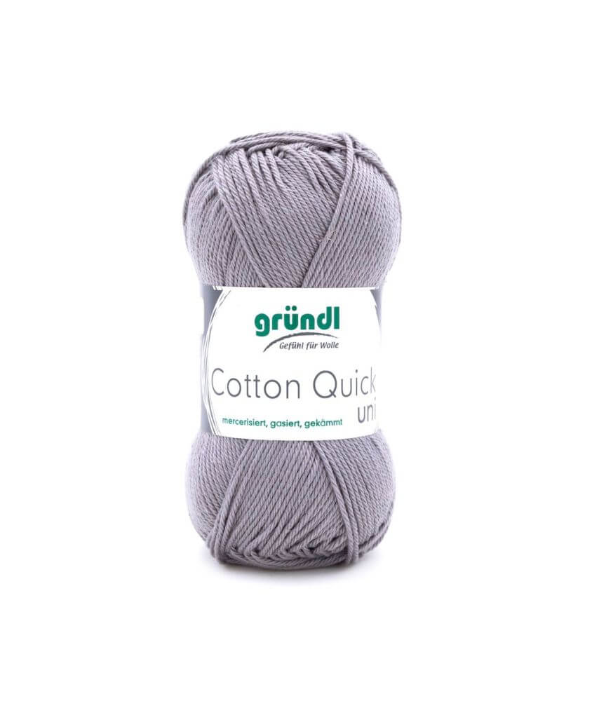 Fil à tricoter COTTON QUICK UNI - Gründl - PPSC - certifié Oeko-Tex