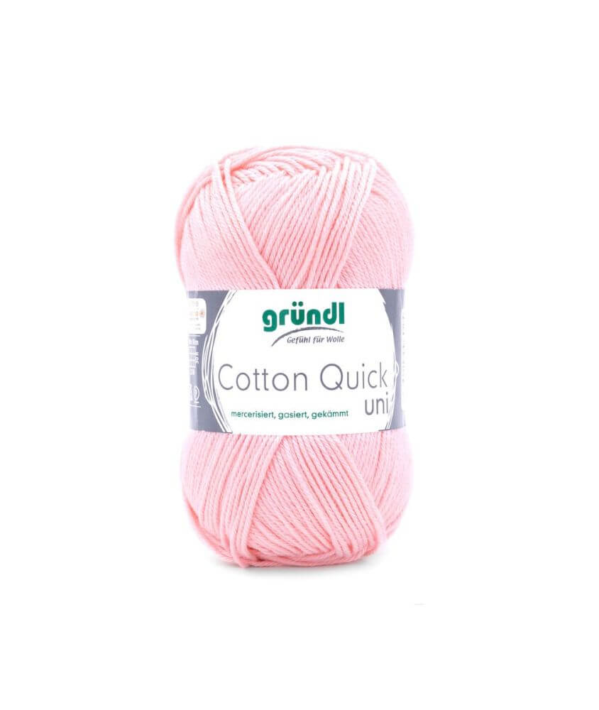 Fil à tricoter COTTON QUICK UNI - Gründl - PPSC - certifié Oeko-Tex Fil à tricoter COTTON QUICK UNI - Gründl - PPSC - certifié Oeko-Tex