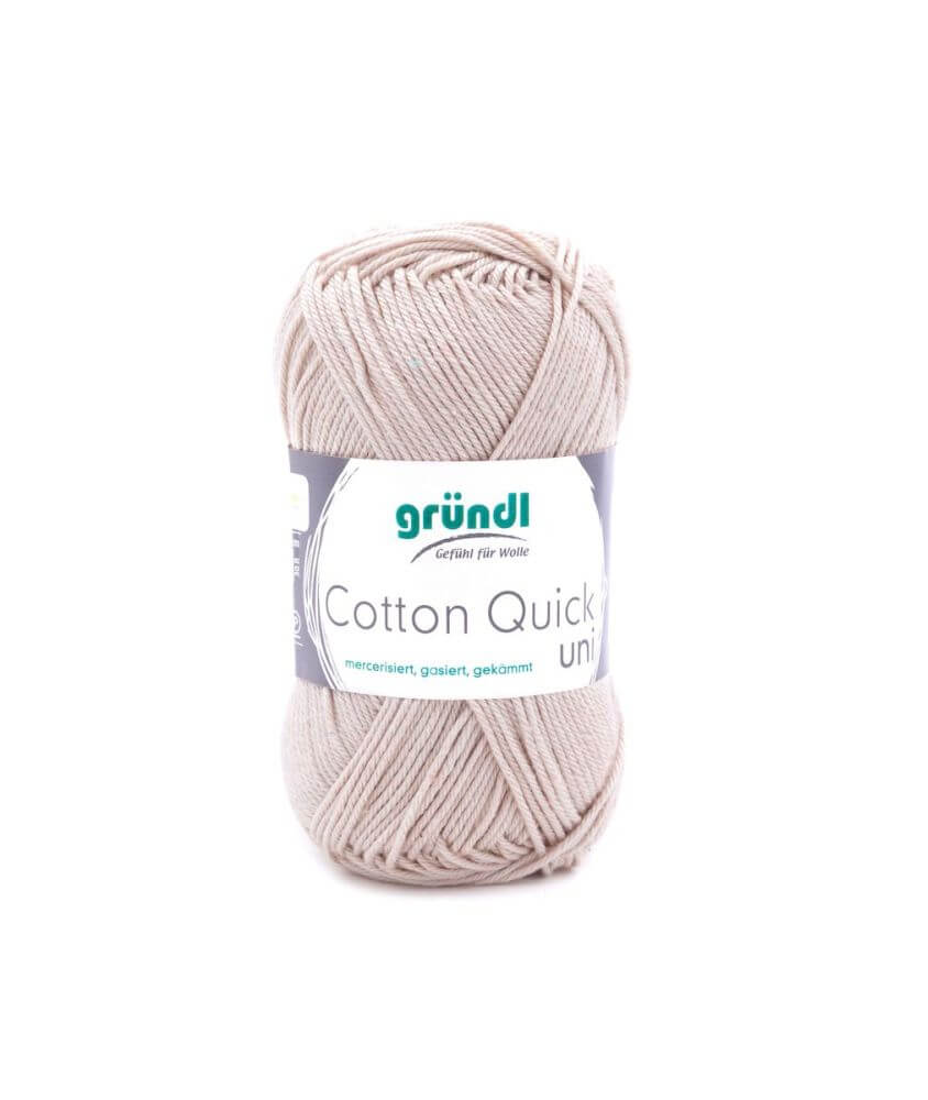 Fil à tricoter COTTON QUICK UNI - Gründl - PPSC - certifié Oeko-Tex Fil à tricoter COTTON QUICK UNI - Gründl - PPSC - certifié Oeko-Tex