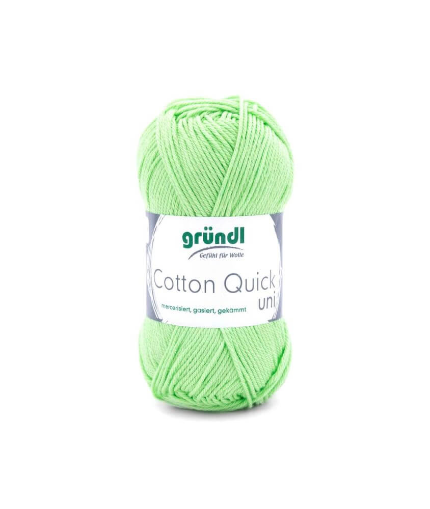 Fil à tricoter COTTON QUICK UNI - Gründl - PPSC - certifié Oeko-Tex Fil à tricoter COTTON QUICK UNI - Gründl - PPSC - certifié Oeko-Tex