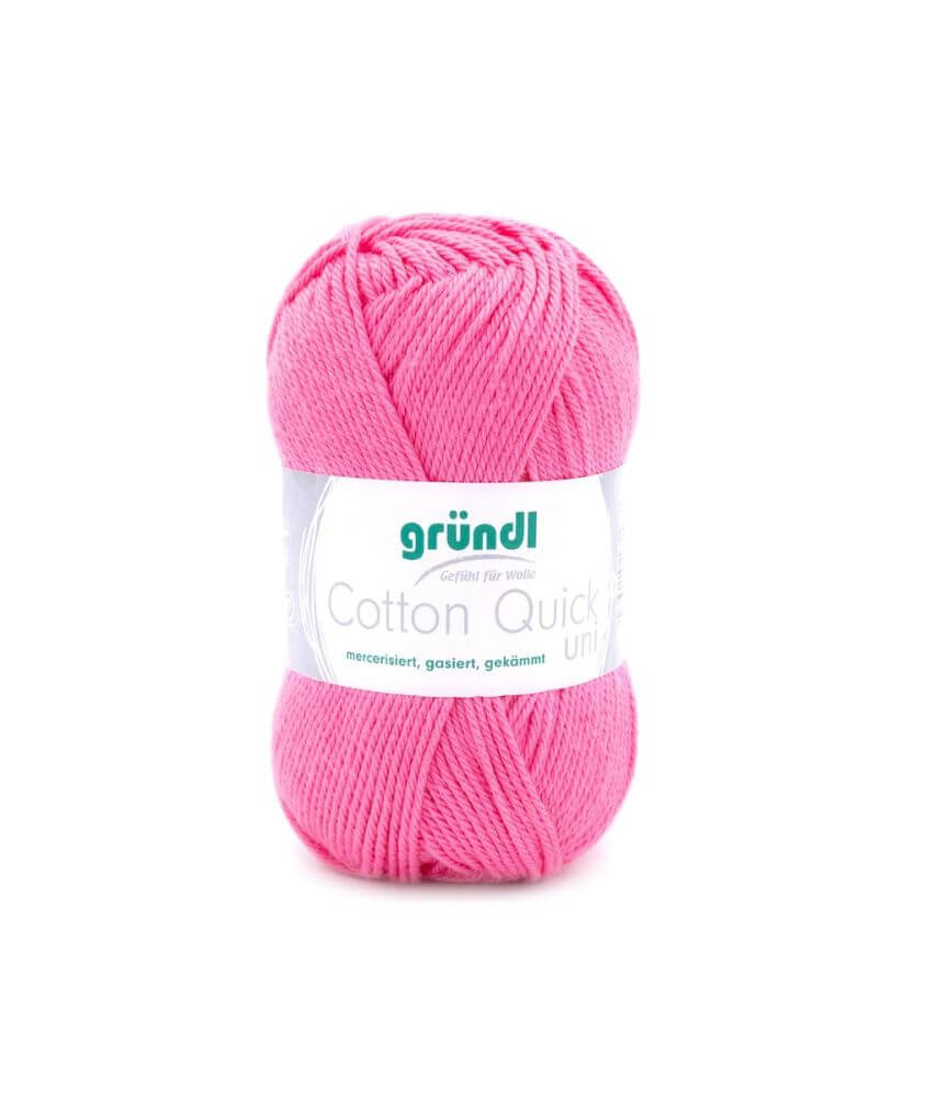 Fil à tricoter COTTON QUICK UNI - Gründl - PPSC - certifié Oeko-Tex Fil à tricoter COTTON QUICK UNI - Gründl - PPSC - certifié Oeko-Tex