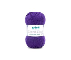 Fil à tricoter COTTON QUICK UNI - Gründl - PPSC - certifié Oeko-Tex