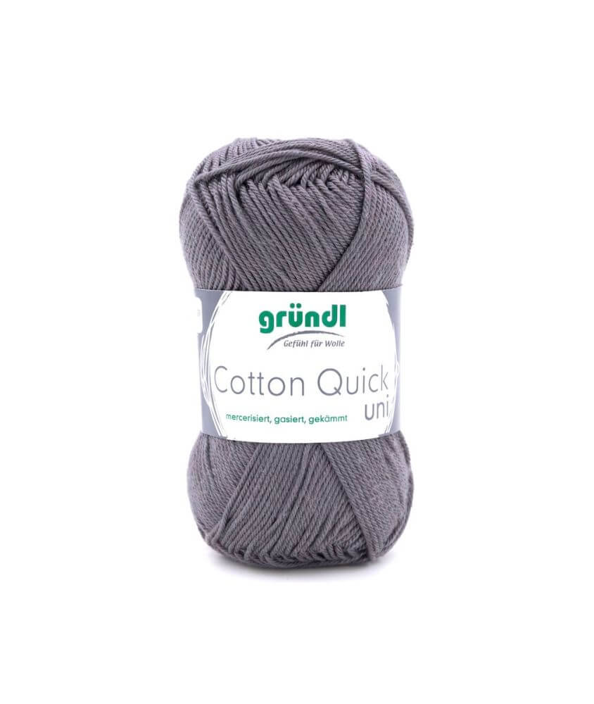 Fil à tricoter COTTON QUICK UNI - Gründl - PPSC - certifié Oeko-Tex Fil à tricoter COTTON QUICK UNI - Gründl - PPSC - certifié Oeko-Tex