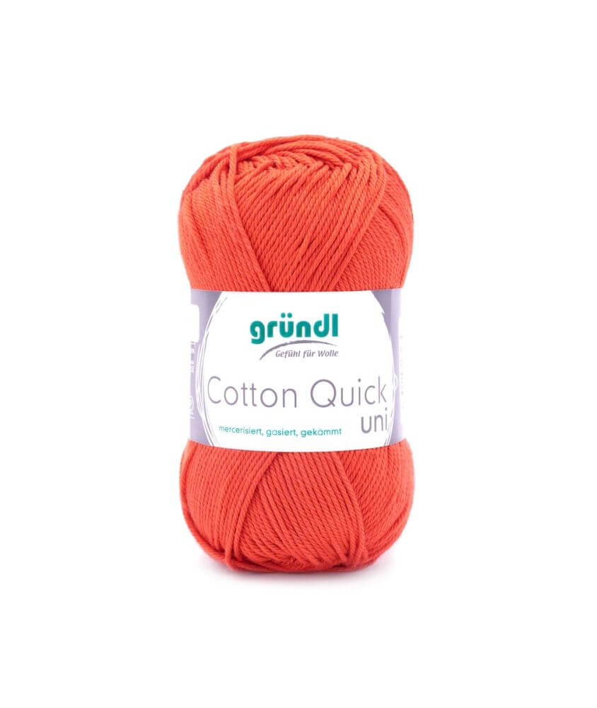 Fil à tricoter COTTON QUICK UNI - Gründl - PPSC - certifié Oeko-Tex Fil à tricoter COTTON QUICK UNI - Gründl - PPSC - certifié Oeko-Tex