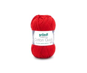 Fil à tricoter COTTON QUICK UNI - Gründl - PPSC - certifié Oeko-Tex