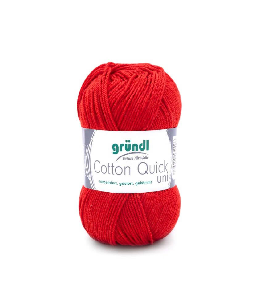 Fil à tricoter COTTON QUICK UNI - Gründl - PPSC - certifié Oeko-Tex Fil à tricoter COTTON QUICK UNI - Gründl - PPSC - certifié Oeko-Tex