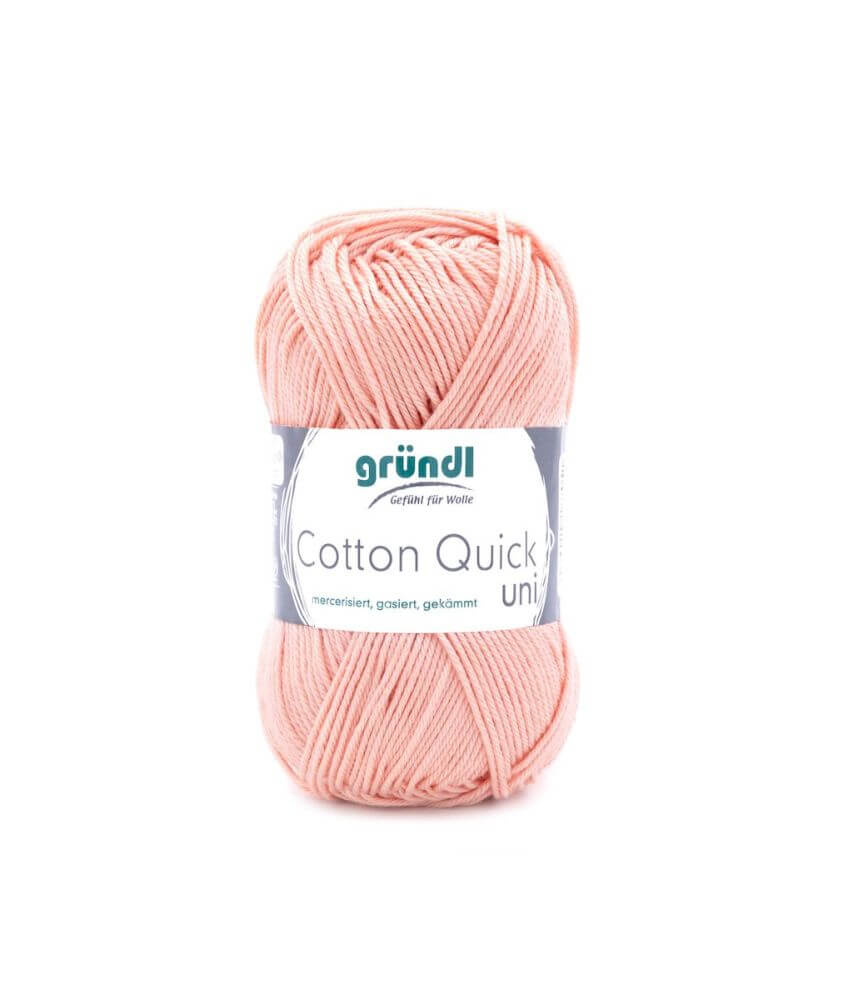 Fil à tricoter COTTON QUICK UNI - Gründl - PPSC - certifié Oeko-Tex Fil à tricoter COTTON QUICK UNI - Gründl - PPSC - certifié Oeko-Tex