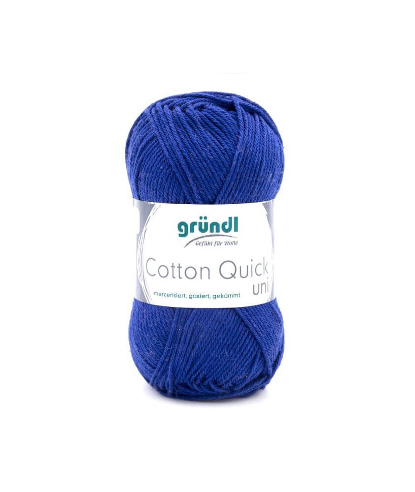 Fil à tricoter COTTON QUICK UNI - Gründl - PPSC - certifié Oeko-Tex Fil à tricoter COTTON QUICK UNI - Gründl - PPSC - certifié Oeko-Tex