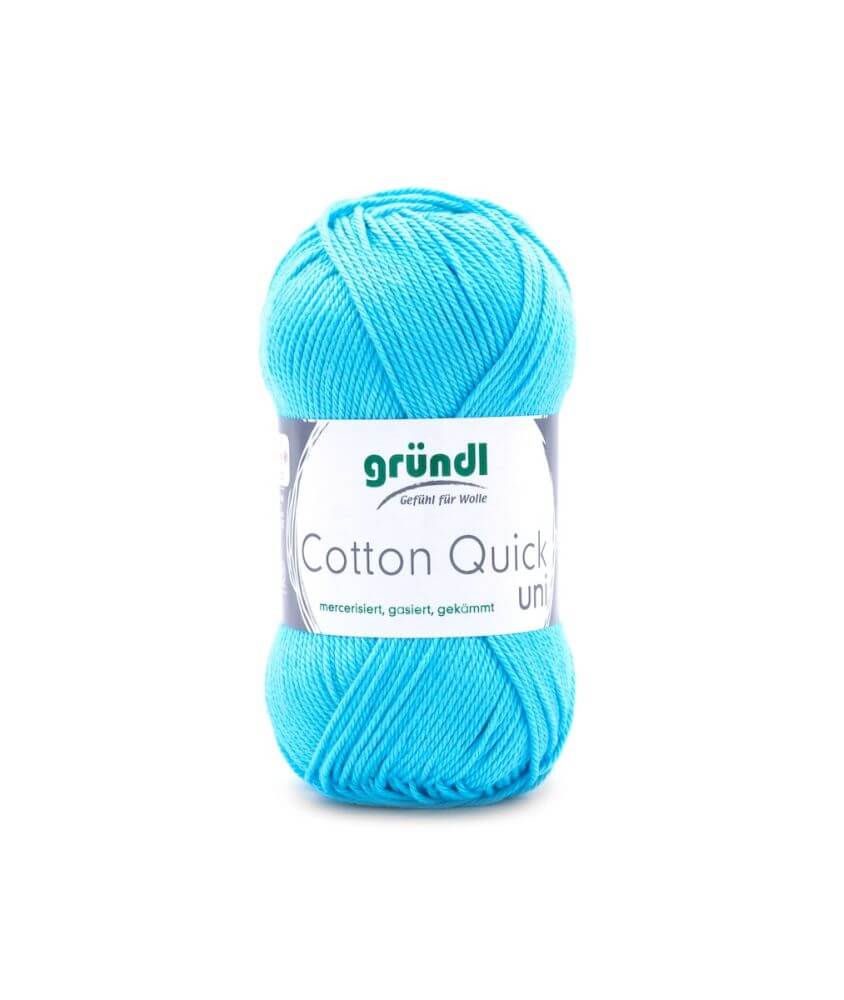 Fil à tricoter COTTON QUICK UNI - Gründl - PPSC - certifié Oeko-Tex Fil à tricoter COTTON QUICK UNI - Gründl - PPSC - certifié Oeko-Tex