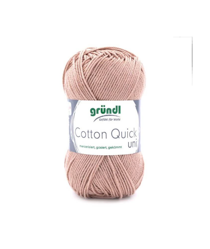 Fil à tricoter COTTON QUICK UNI - Gründl - PPSC - certifié Oeko-Tex Fil à tricoter COTTON QUICK UNI - Gründl - PPSC - certifié Oeko-Tex