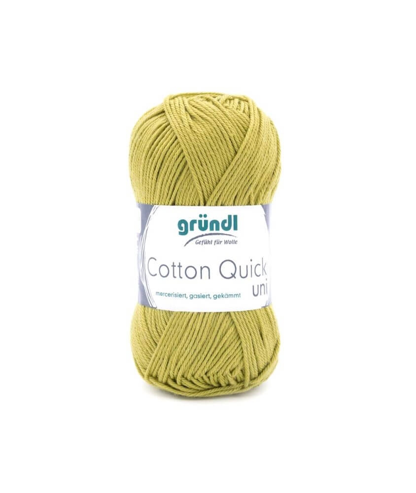 Fil à tricoter COTTON QUICK UNI - Gründl - PPSC - certifié Oeko-Tex Fil à tricoter COTTON QUICK UNI - Gründl - PPSC - certifié Oeko-Tex