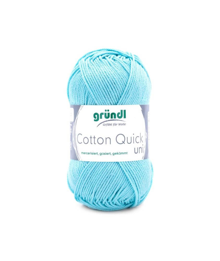 Fil à tricoter COTTON QUICK UNI - Gründl - PPSC - certifié Oeko-Tex