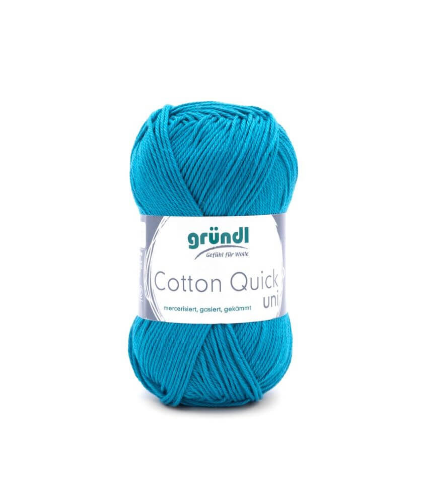 Fil à tricoter COTTON QUICK UNI - Gründl - PPSC - certifié Oeko-Tex Fil à tricoter COTTON QUICK UNI - Gründl - PPSC - certifié Oeko-Tex
