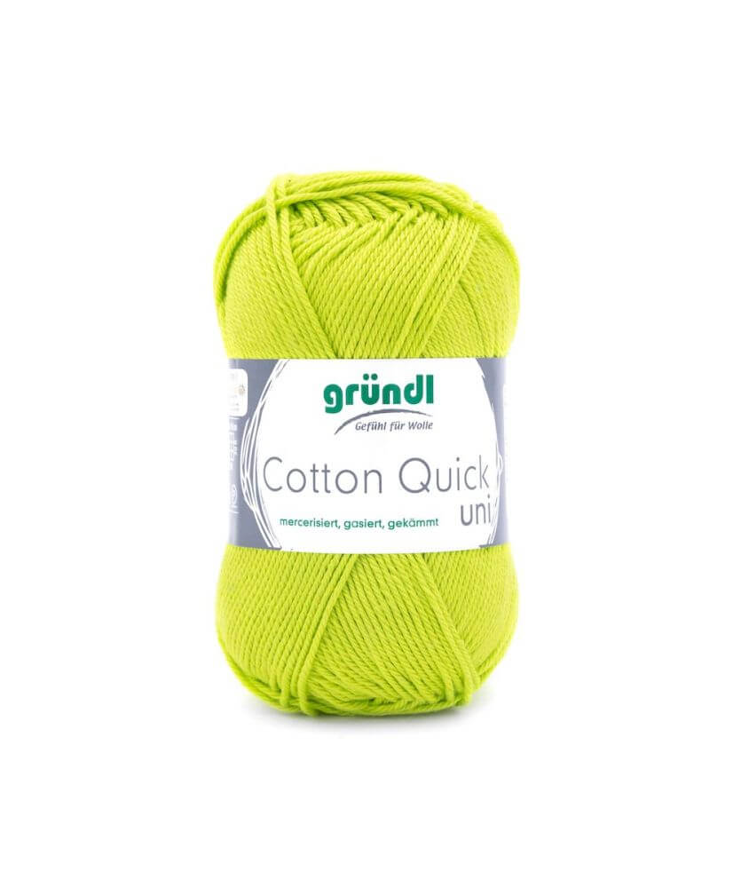 Fil à tricoter COTTON QUICK UNI - Gründl - PPSC - certifié Oeko-Tex