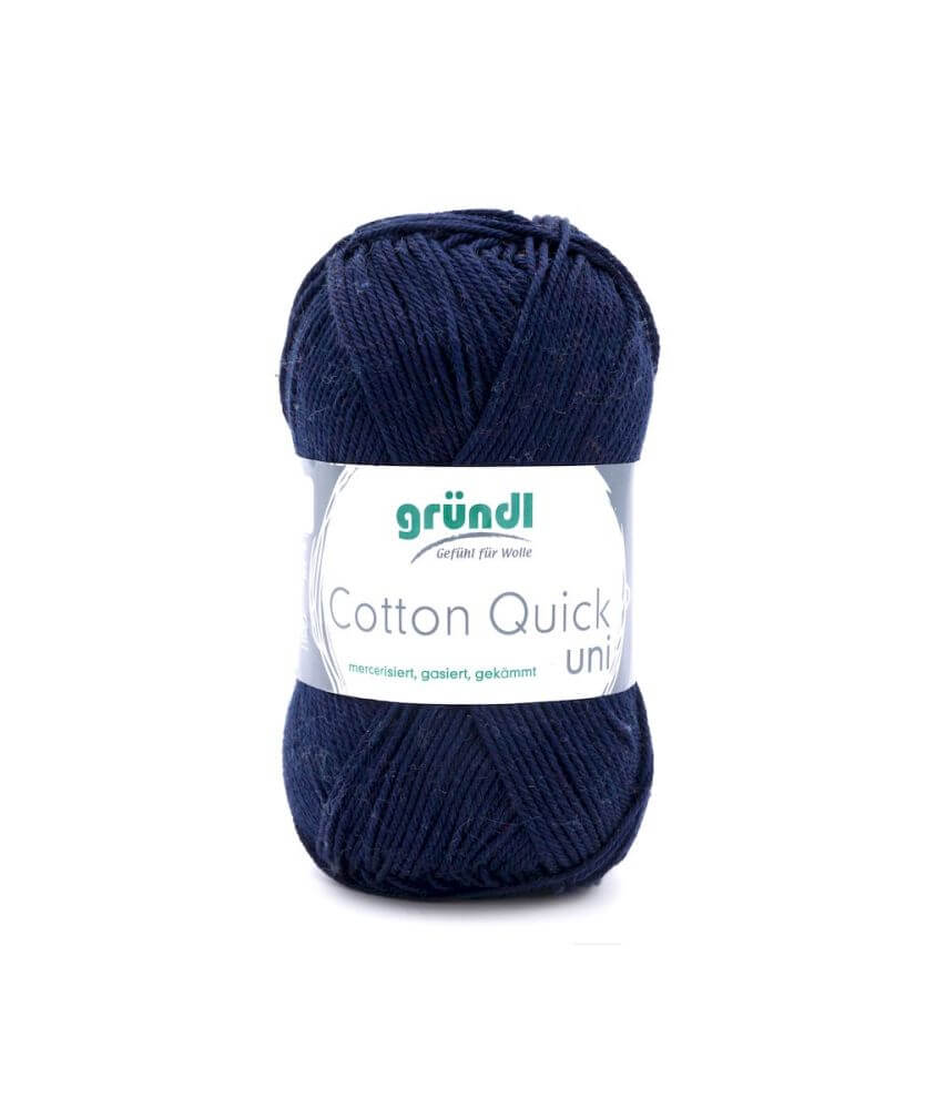 Fil à tricoter COTTON QUICK UNI - Gründl - PPSC - certifié Oeko-Tex Fil à tricoter COTTON QUICK UNI - Gründl - PPSC - certifié Oeko-Tex