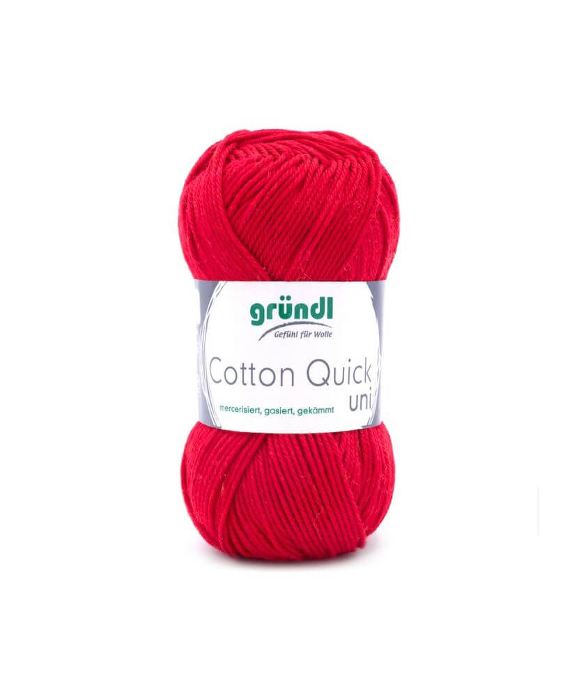 Fil à tricoter COTTON QUICK UNI - Gründl - PPSC - certifié Oeko-Tex