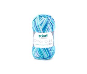 Fil à tricoter COTTON QUICK PRINT - Gründl - PPSC - certifié Oeko-Tex