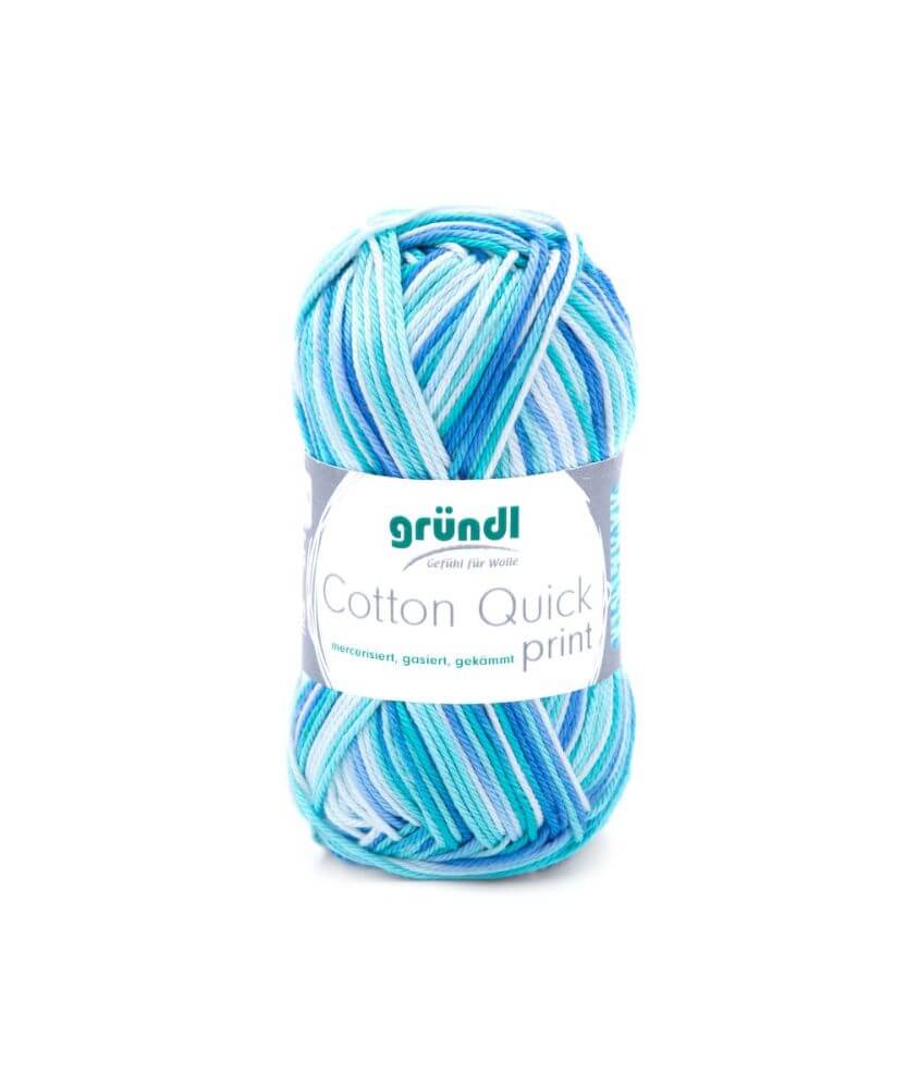 Fil à tricoter COTTON QUICK PRINT - Gründl - PPSC - certifié Oeko-Tex Fil à tricoter COTTON QUICK PRINT - Gründl - PPSC - certifié Oeko-Tex
