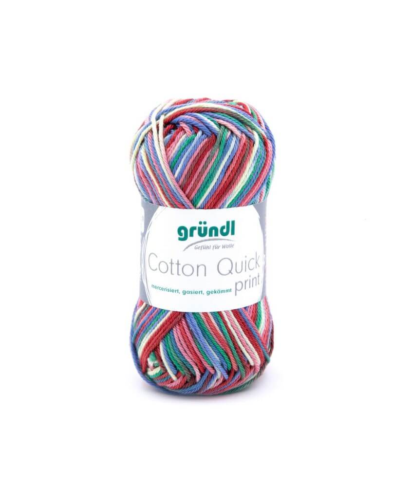 Fil à tricoter COTTON QUICK PRINT - Gründl - PPSC - certifié Oeko-Tex Fil à tricoter COTTON QUICK PRINT - Gründl - PPSC - certifié Oeko-Tex