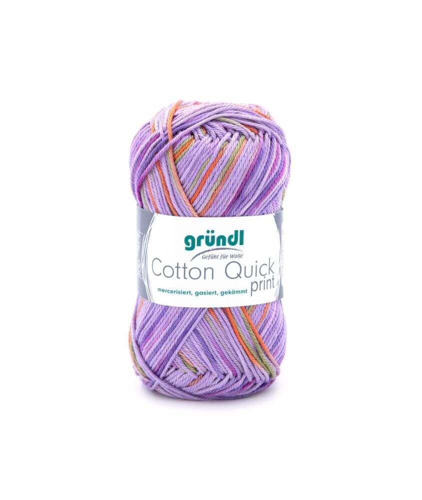 Fil à tricoter COTTON QUICK PRINT - Gründl - PPSC - certifié Oeko-Tex Fil à tricoter COTTON QUICK PRINT - Gründl - PPSC - certifié Oeko-Tex