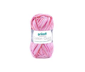 Fil à tricoter COTTON QUICK PRINT - Gründl - PPSC - certifié Oeko-Tex